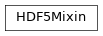 Inheritance diagram of support.hdf5_util.hdf5_mixin.HDF5Mixin